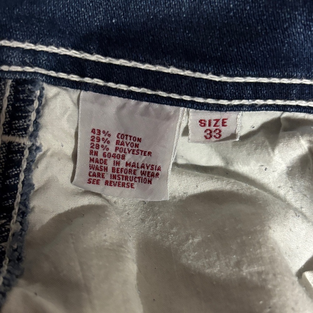 Vintage Sheplers Blue Embroidered Women's Jeans🦅 - Picture 7 of 7